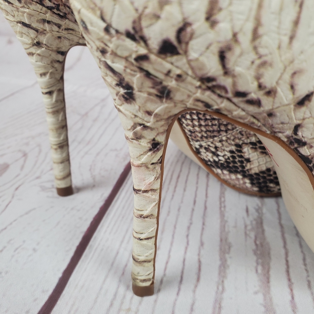 Steve Madden Daisie Natural Snakeskin - Picture 6 of 6